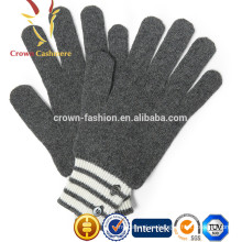 Los mejores guantes de punto de cable de cachemira para damas de moda de invierno